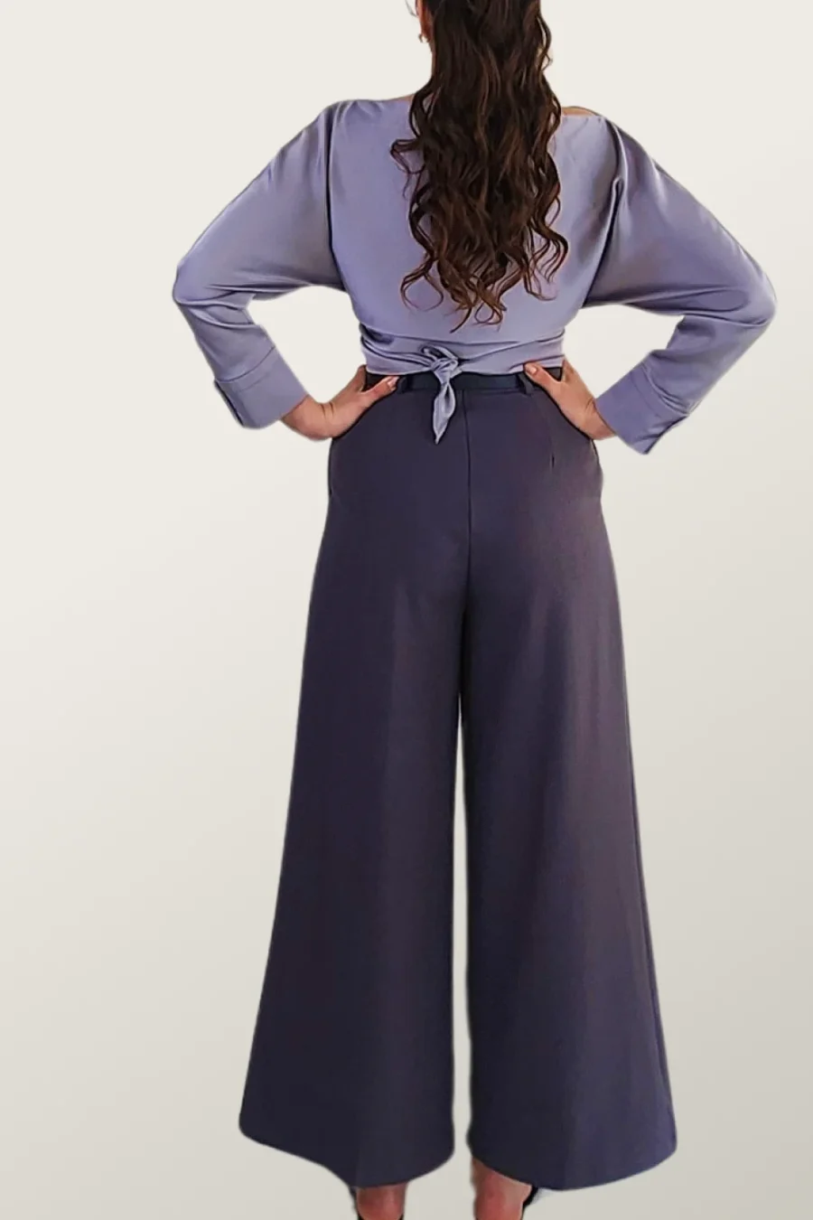 ⁦מכנסיים סן טרופז אפור⁩ – תמונה ⁦2⁩