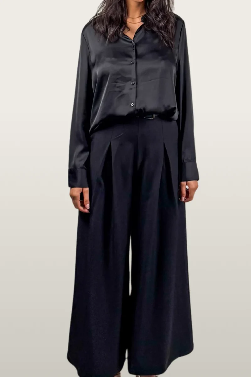 מכנסיים סן טרופז שחור