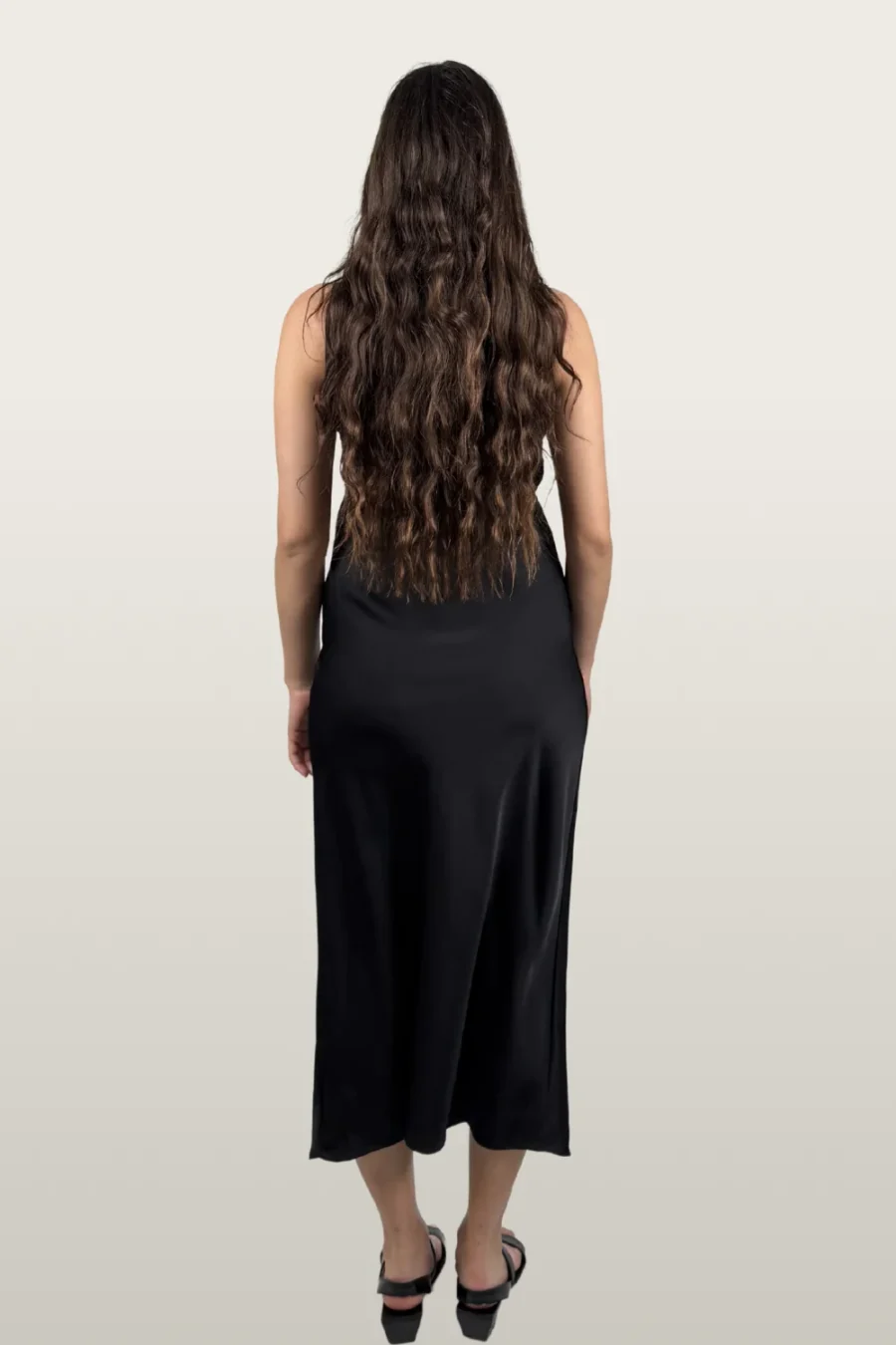 ⁦קורל סאטן שחור⁩ – תמונה ⁦2⁩