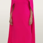 שמלת גלימה פוקסיה