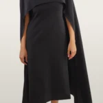 שמלת גלימה שחור