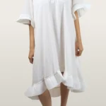 שמלה וולאן לבן