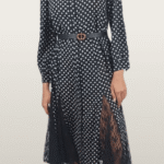 שמלת DC שחור/לבן