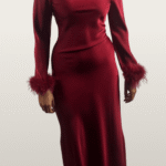 שמלה שרלסטון אדום